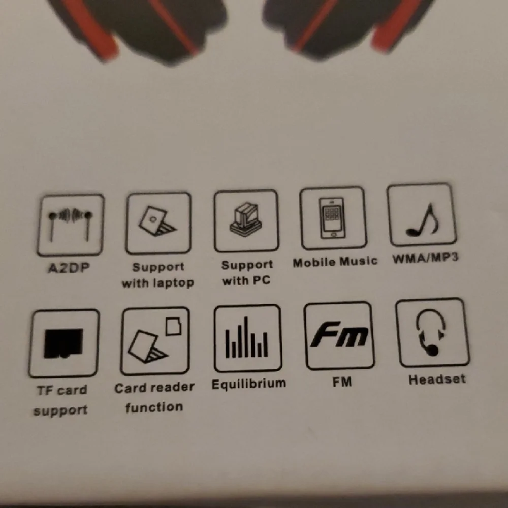 B39 Wireless Headset PINK/WHITE - Picture 6 of 6